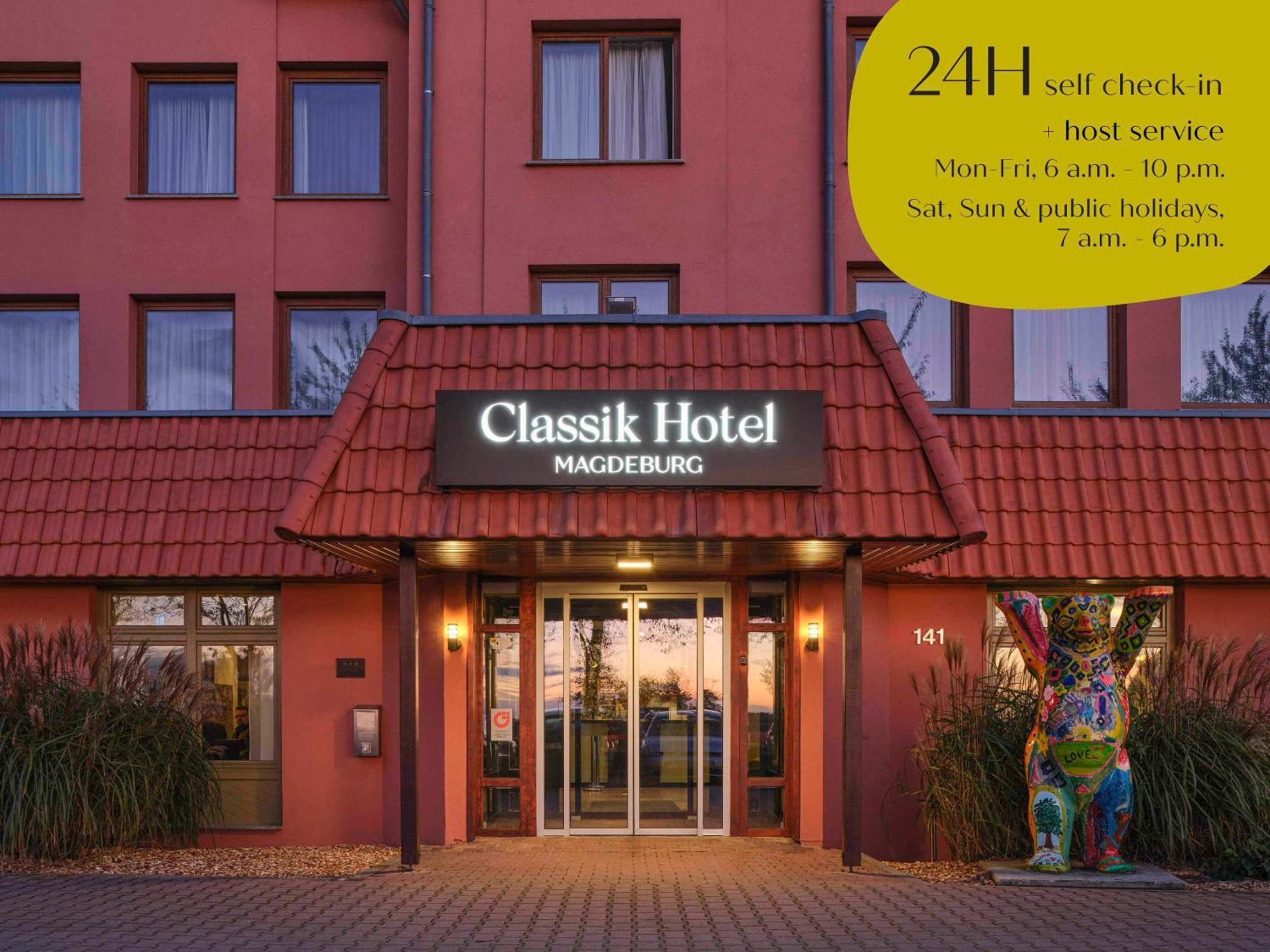 Classik Hotel Magdeburgo Exterior foto